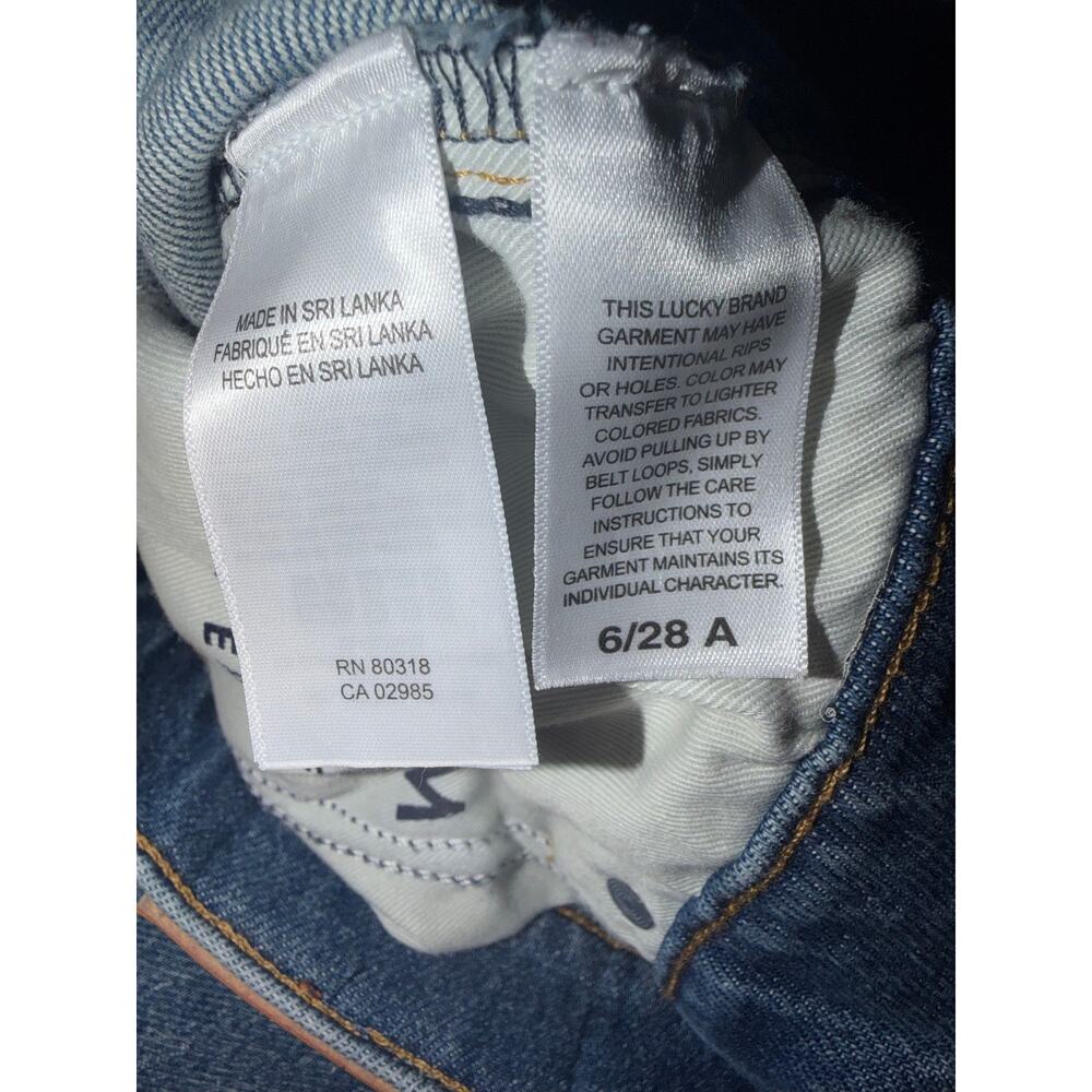 Lucky brand women’s high rise button closure drew mom jeans - Picture 8 of 16